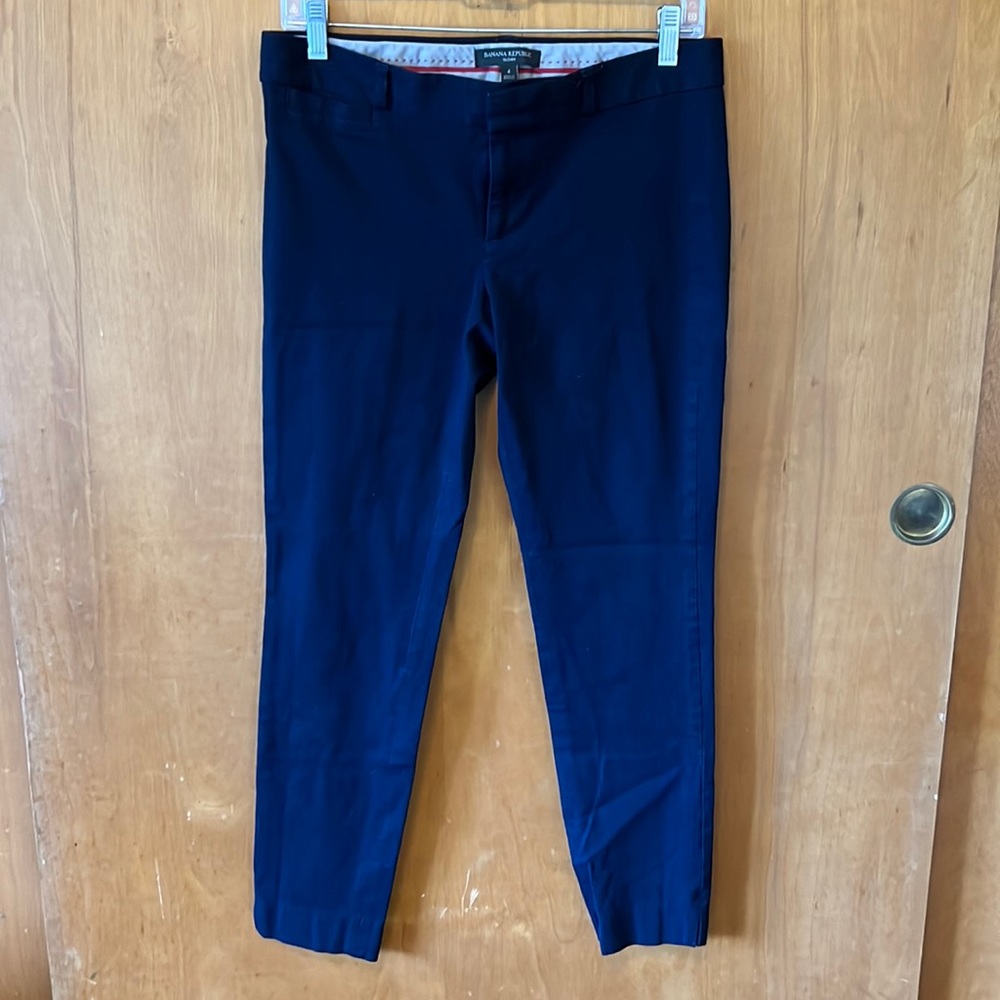 Banana Republic Sloan Pant Navy Blue Size 4